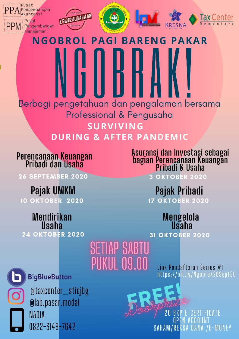 NGOBRAK – Ngobrol Pagi Bareng Pakar