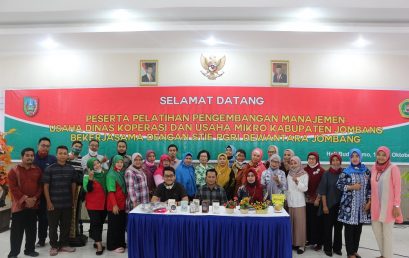 STIE PGRI DEWANTARA JOMBANG BEKERJASAMA DENGAN DINAS KOPERASI DAN USAHA MIKRO KABUPATEN JOMBANG ADAKAN PELATIHAN PENGEMBANGAN MANAJEMEN USAHA