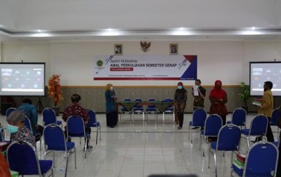 STIE PGRI DEWANTARA JOMBANG GELAR RAPAT PERSIAPAN AWAL PERKULIAHAN SEMESTER GENAP TAHUN AKADEMIK 2020/2021 SECARA ONLINE
