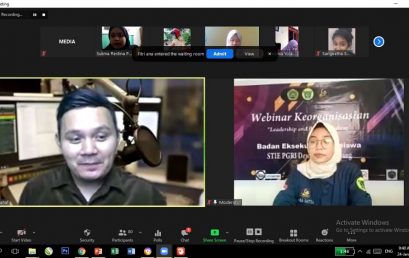 BEM STIE PGRI DEWANTARA JOMBANG SUKSES SELENGGARAKAN  WEBINAR KEORGANISASIAN TAHUN 2021