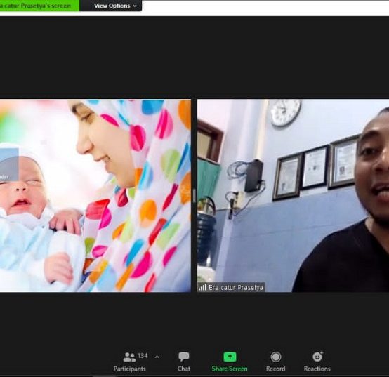 BADAN EKSEKUTIF MAHASISWA (BEM) STIE PGRI DEWANTARA JOMBANG GELAR NGOBROL PINTAR INTELEKTUAL SECARA VIRTUAL